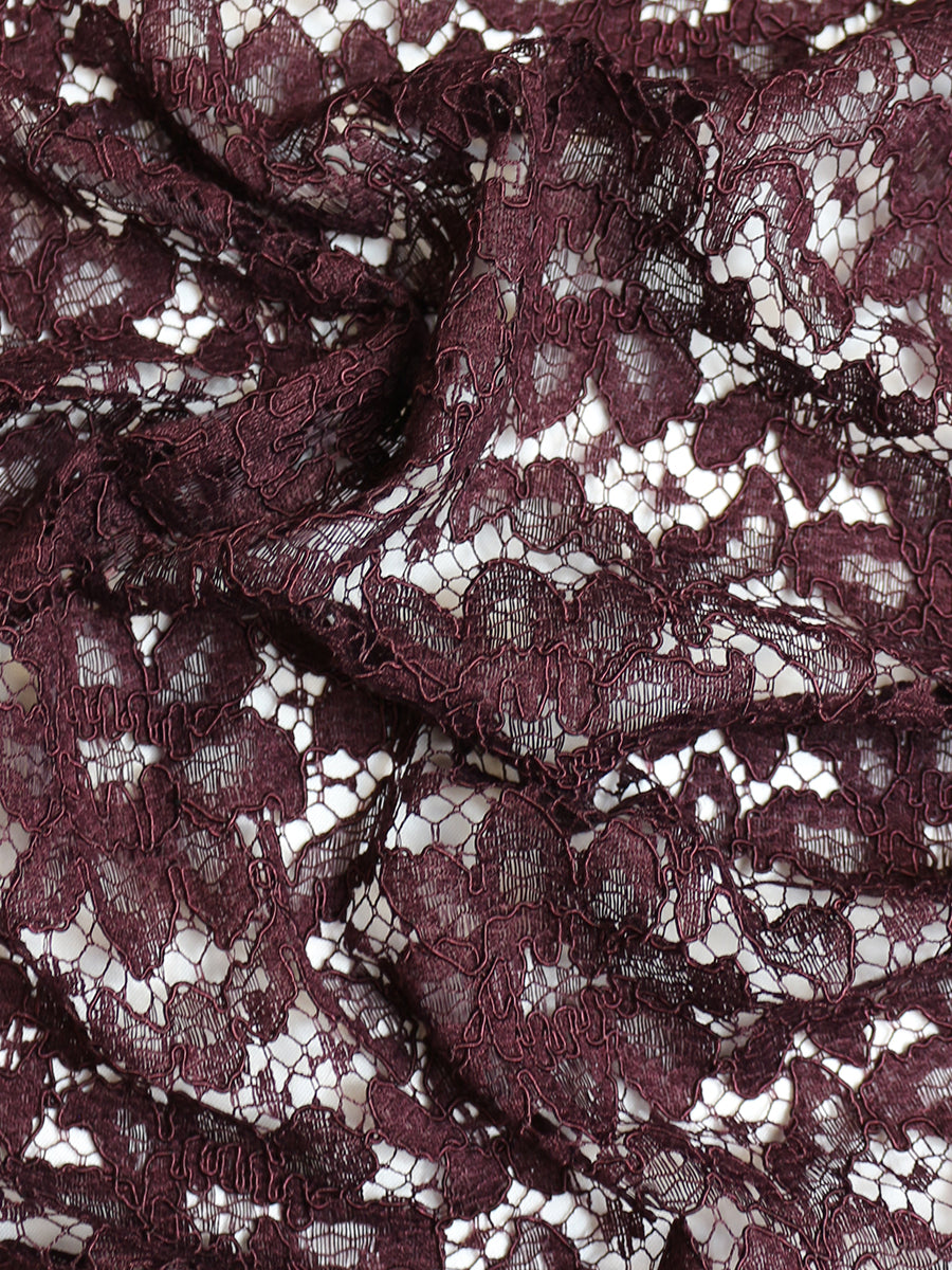 Weinrote Kordelspitze – Shannon