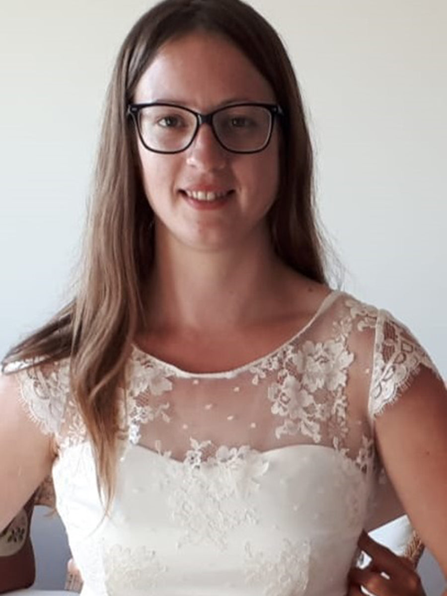 Elfenbeinfarbene Chantilly-Spitze – Adelaide