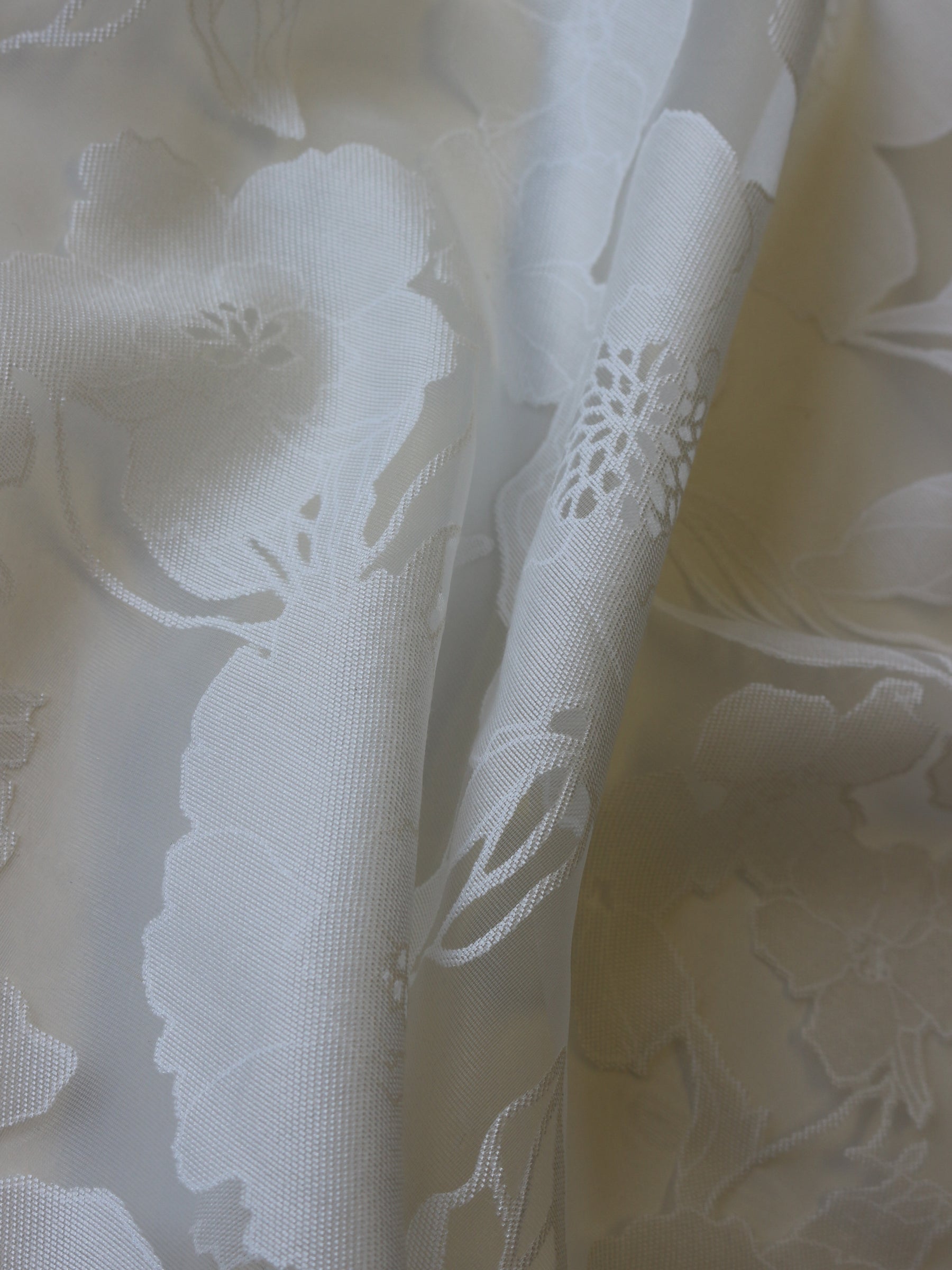 Ivory Bridal Devoré – Pleasure