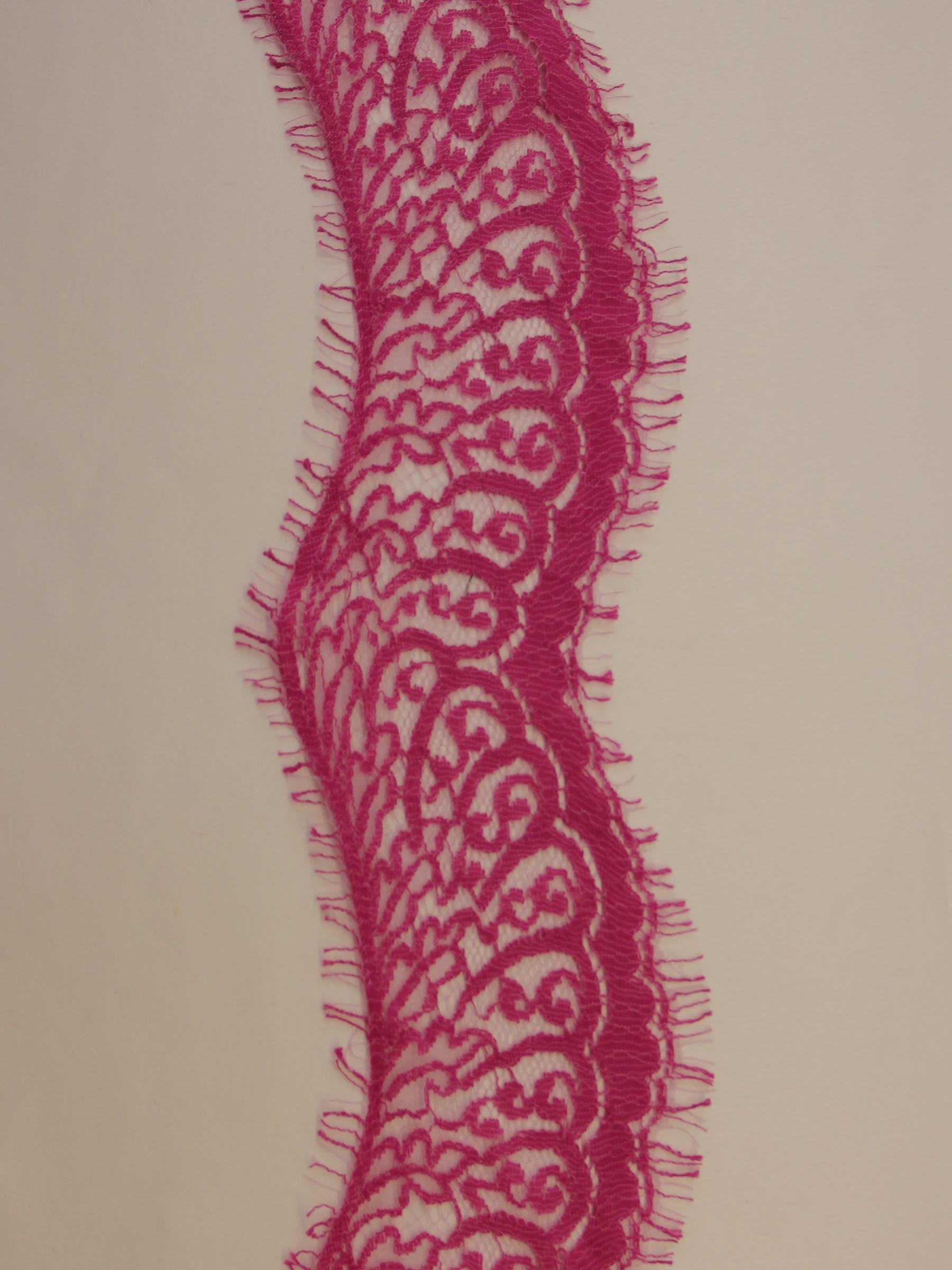 Leidenschaftlicher rosa Spitzenbesatz – Felicity
