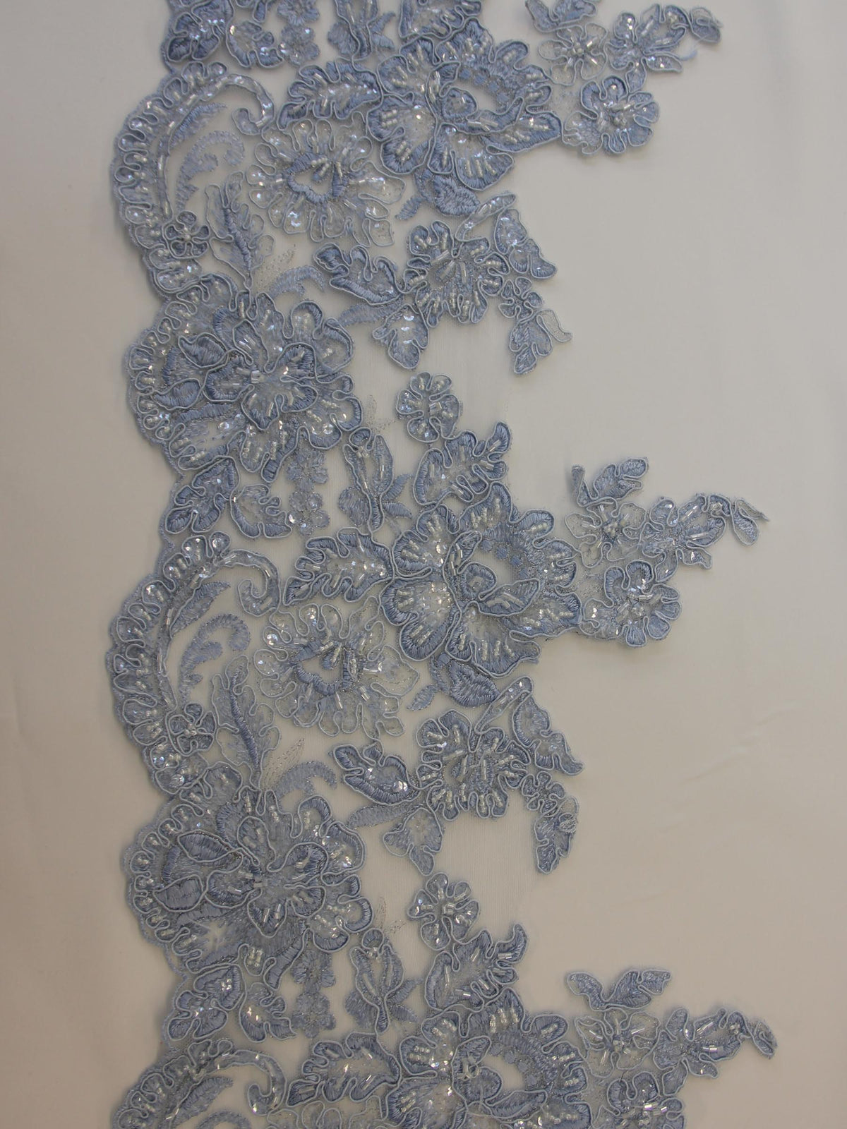 Vintage blauer Spitzenbesatz – Victoria