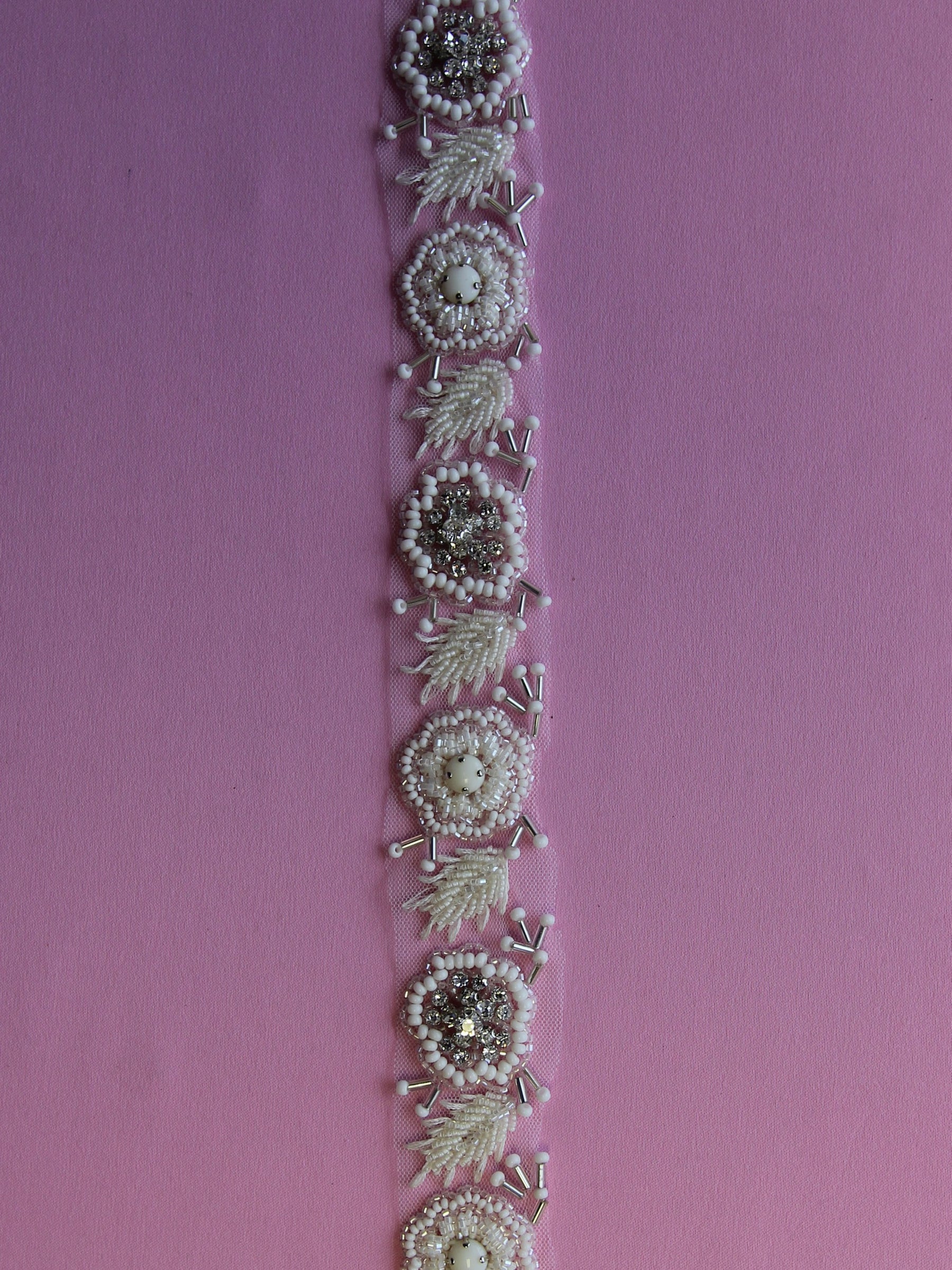 Diamanté-Besatz – Edelweiß
