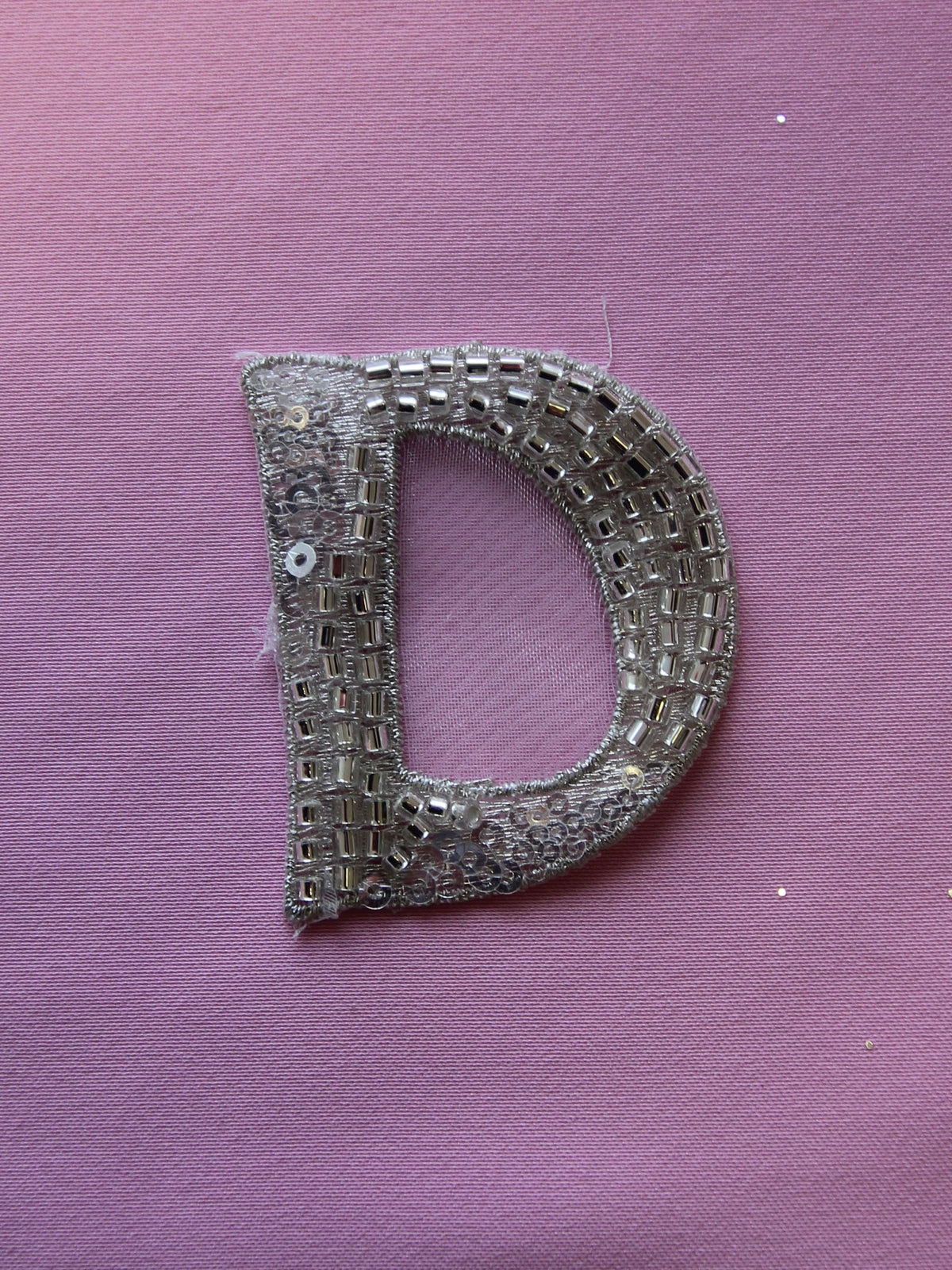 Perlenbuchstabe D