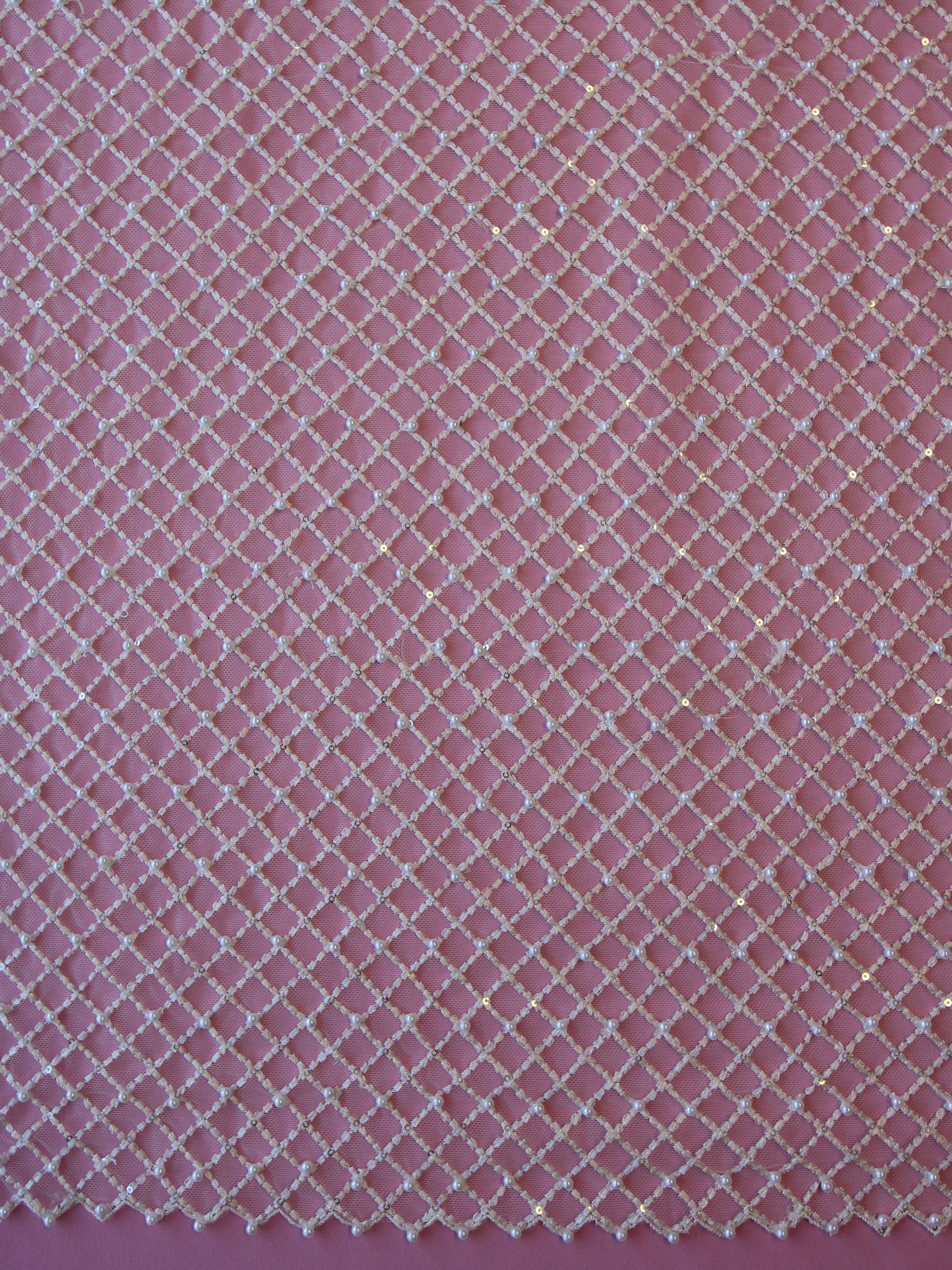 Elfenbeinfarbene bestickte Spitze – Horatio