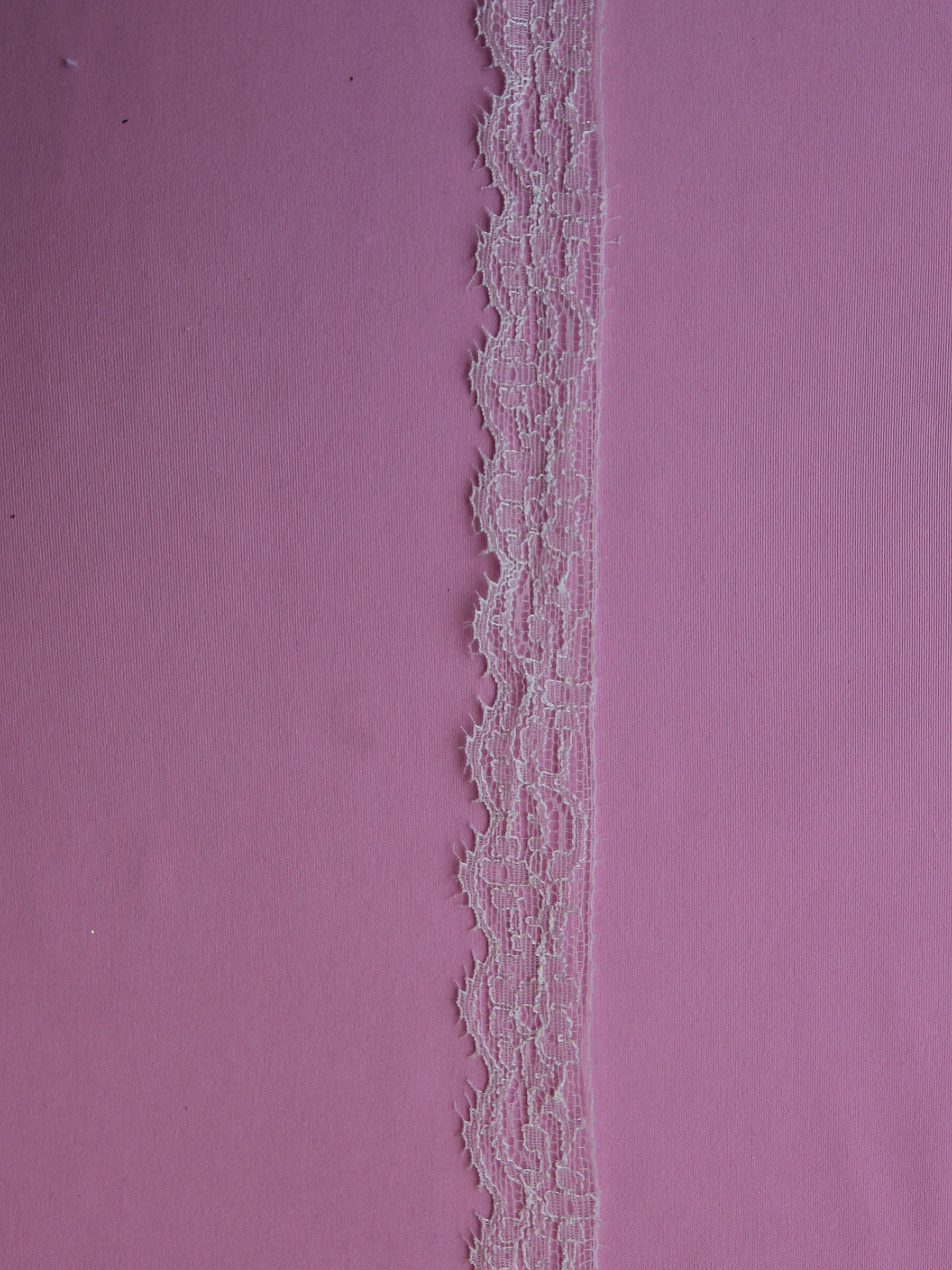 Elfenbeinfarbener Chantilly-Spitzenbesatz – Georgia