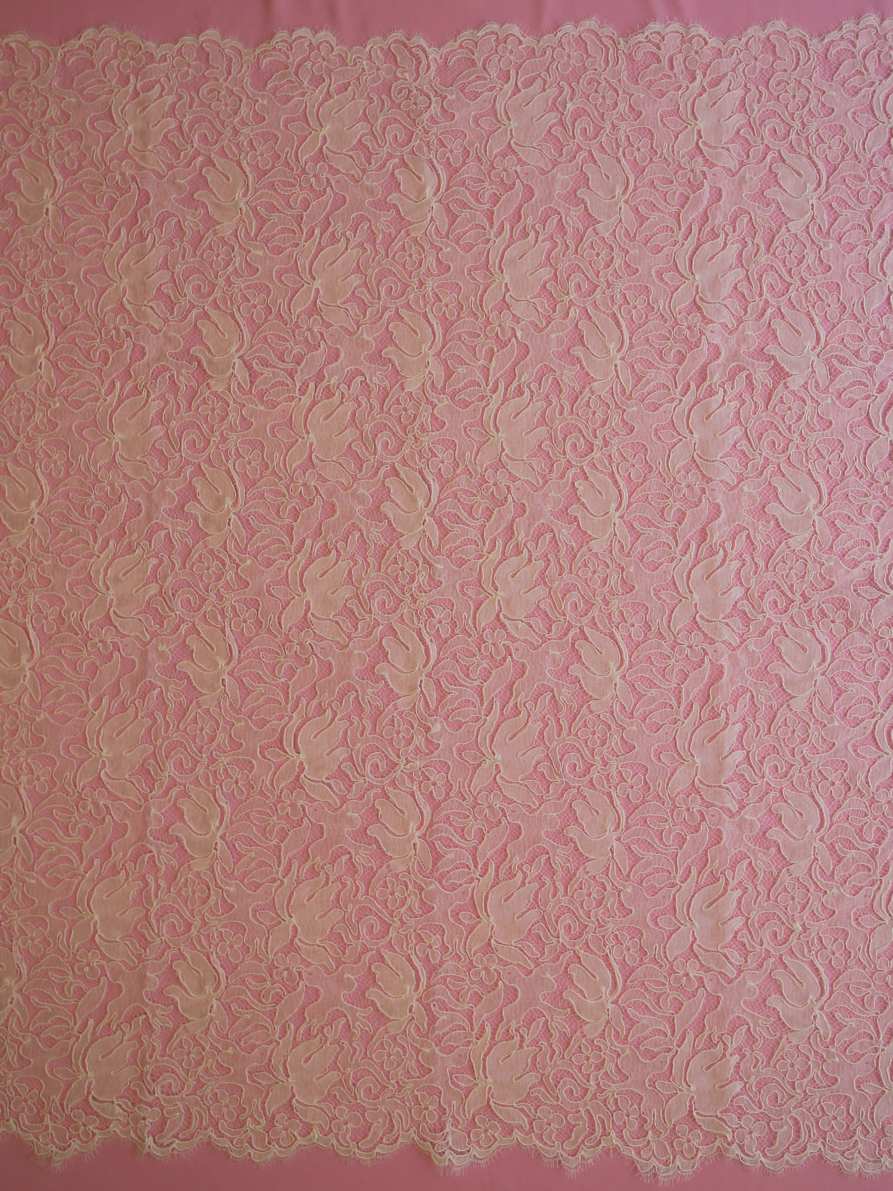 Elfenbeinfarbene Chantilly-Spitze – Fenella