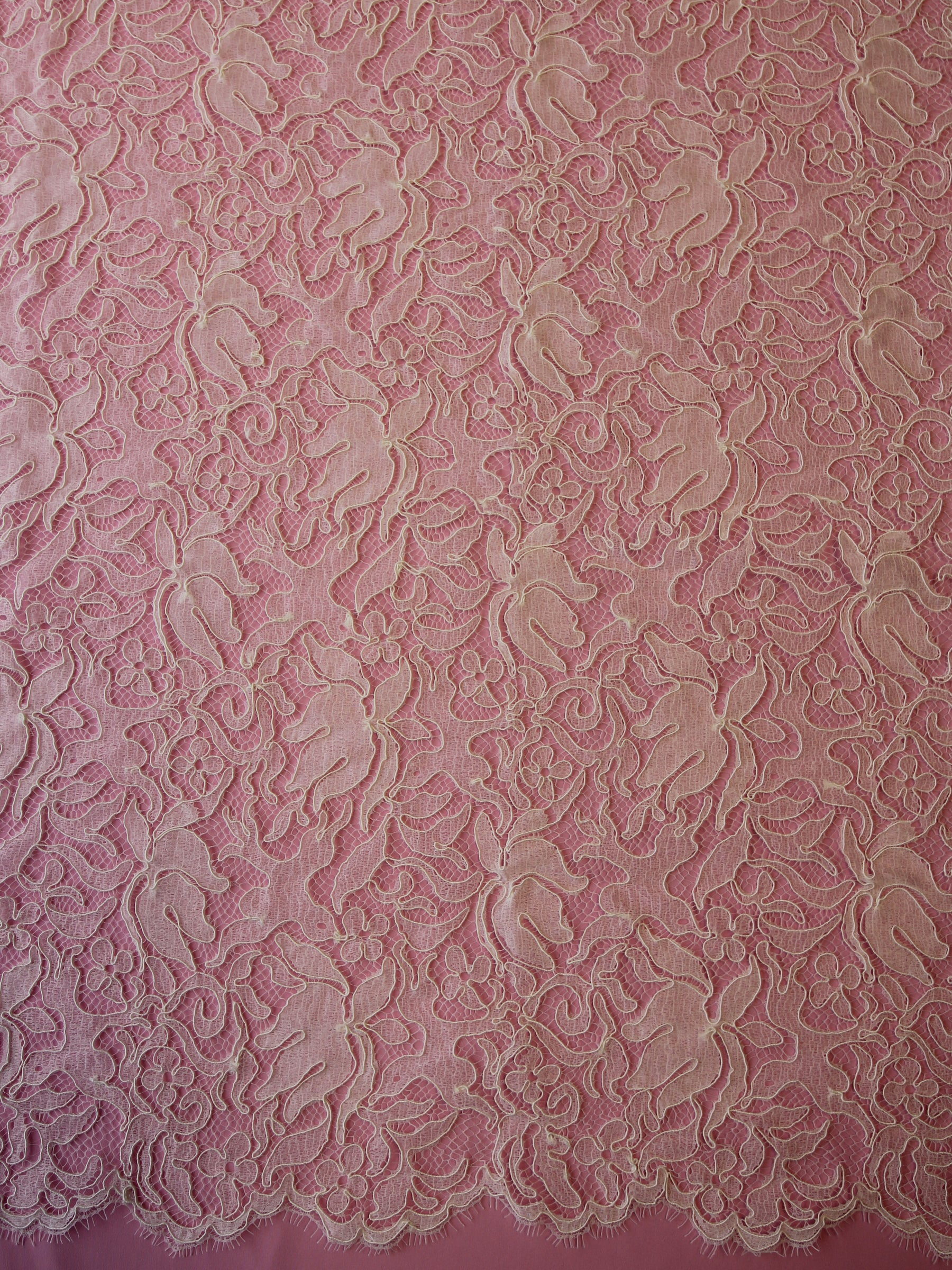 Elfenbeinfarbene Chantilly-Spitze – Fenella