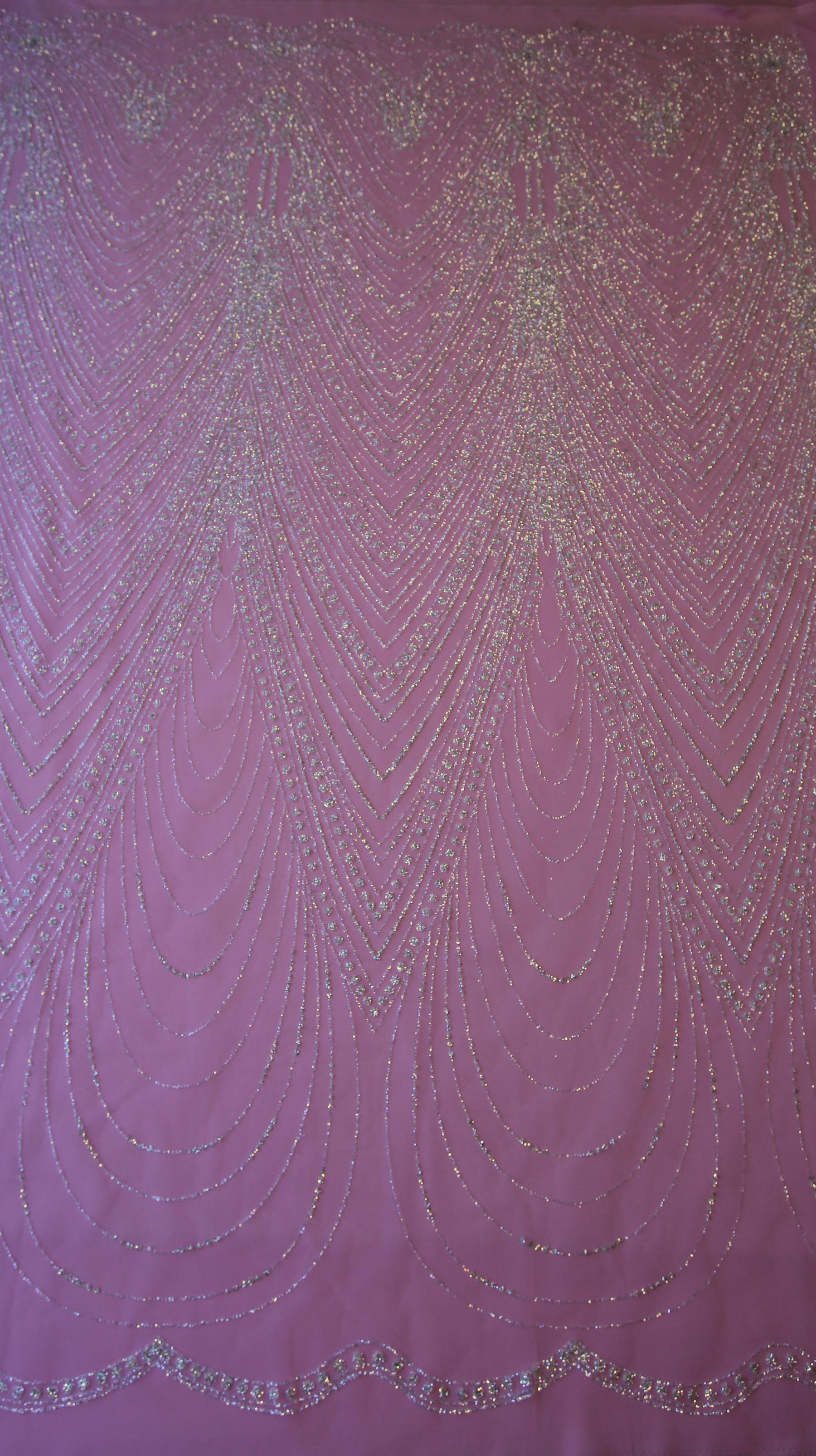 Elfenbeinfarbene Glitzerspitze – Nirvana