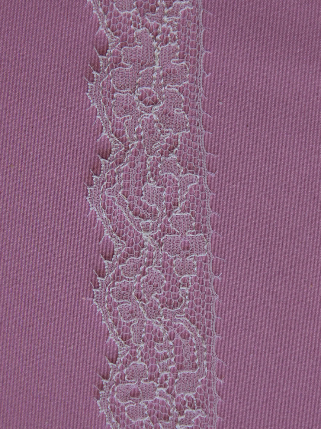 Elfenbeinfarbener Chantilly-Spitzenbesatz – Georgia