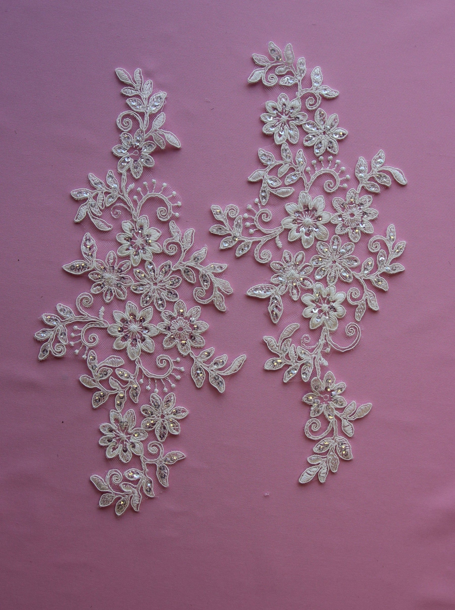Ivory Bridal Appliques