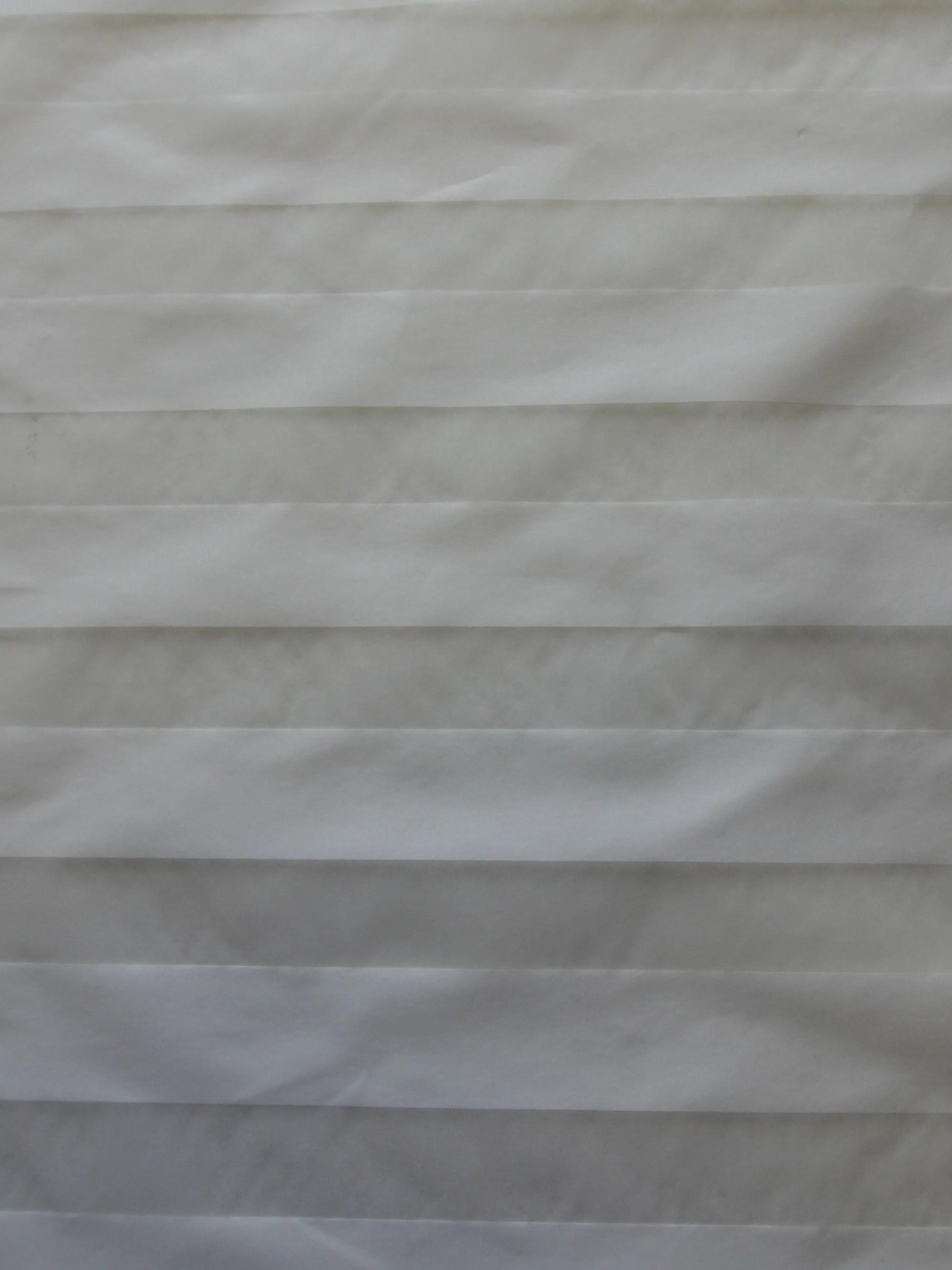 Elfenbeinfarbener Organza-Streifen aus Seidenmischung - Jester