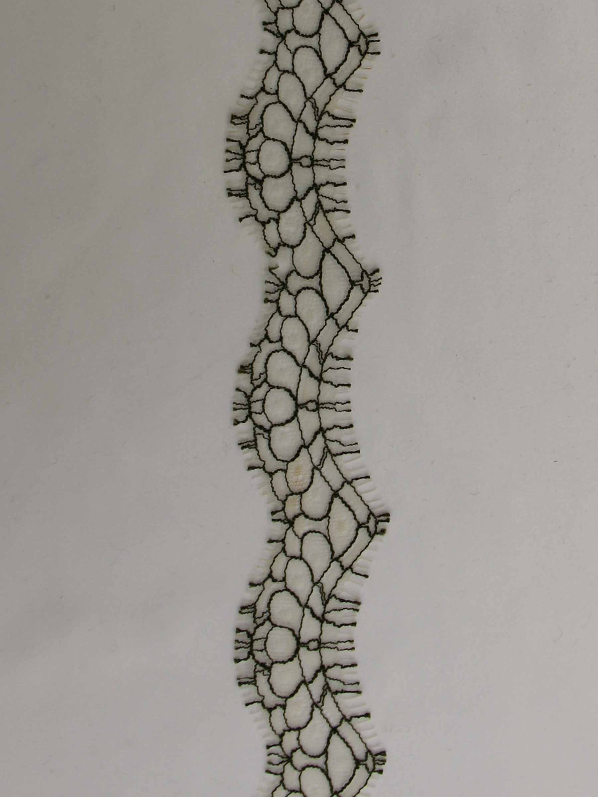 Olivgrüner Spitzenbesatz – Darcey