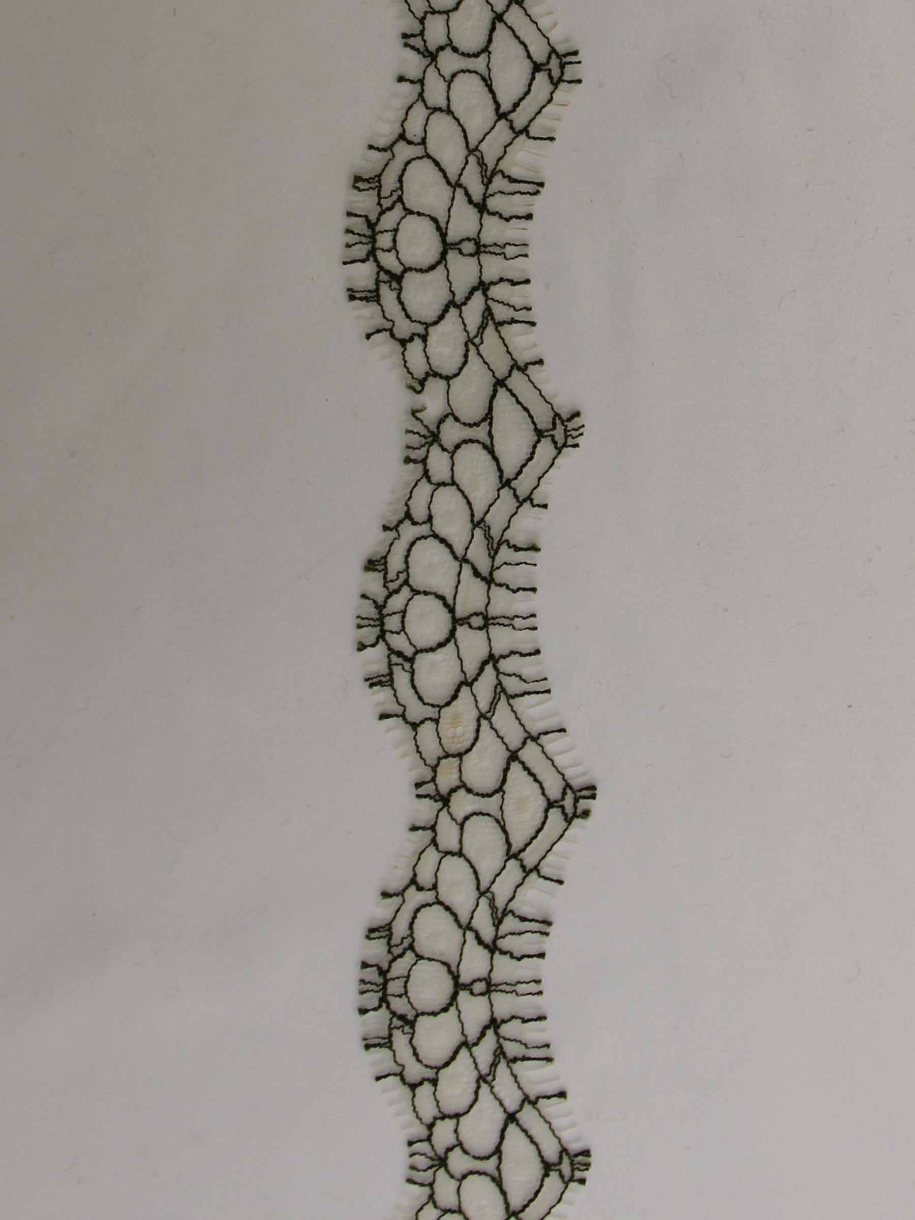 Olivgrüner Spitzenbesatz – Darcey