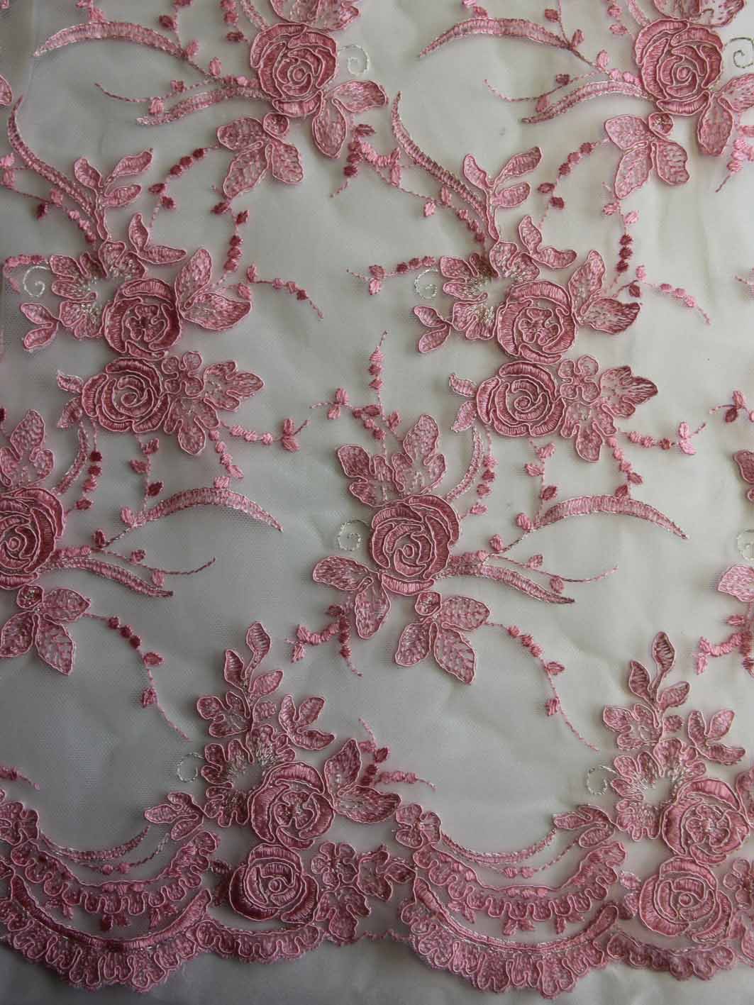 Pfingstrosenrosa Spitze - Maria