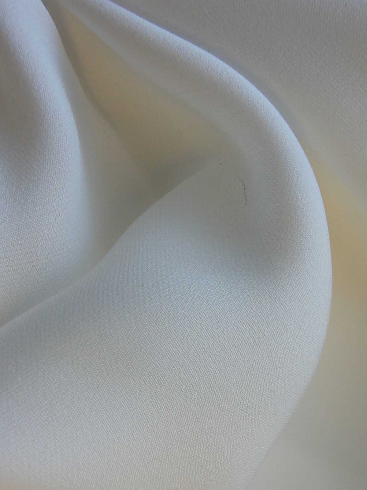 Elfenbeinfarbener Doppel-Georgette aus Seide - Dignity