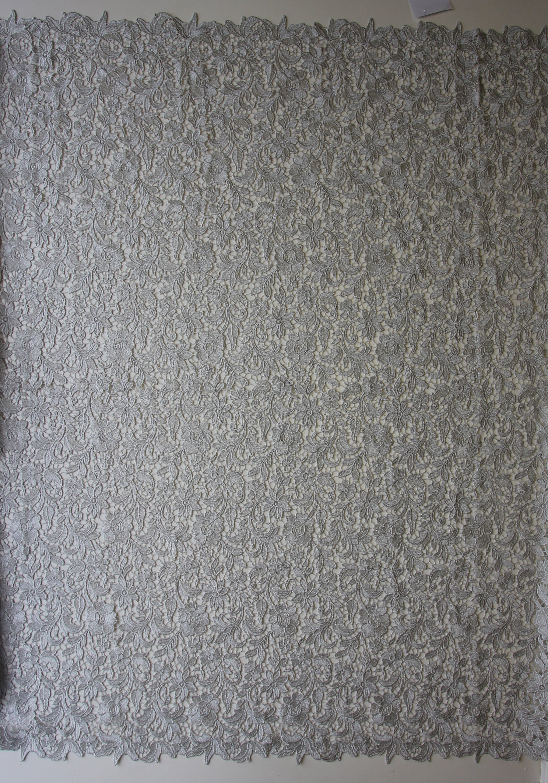 Silberne Guipure-Spitze – Queenie