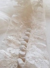 Bio-Elfenbein-Chantilly-Spitze – Hima