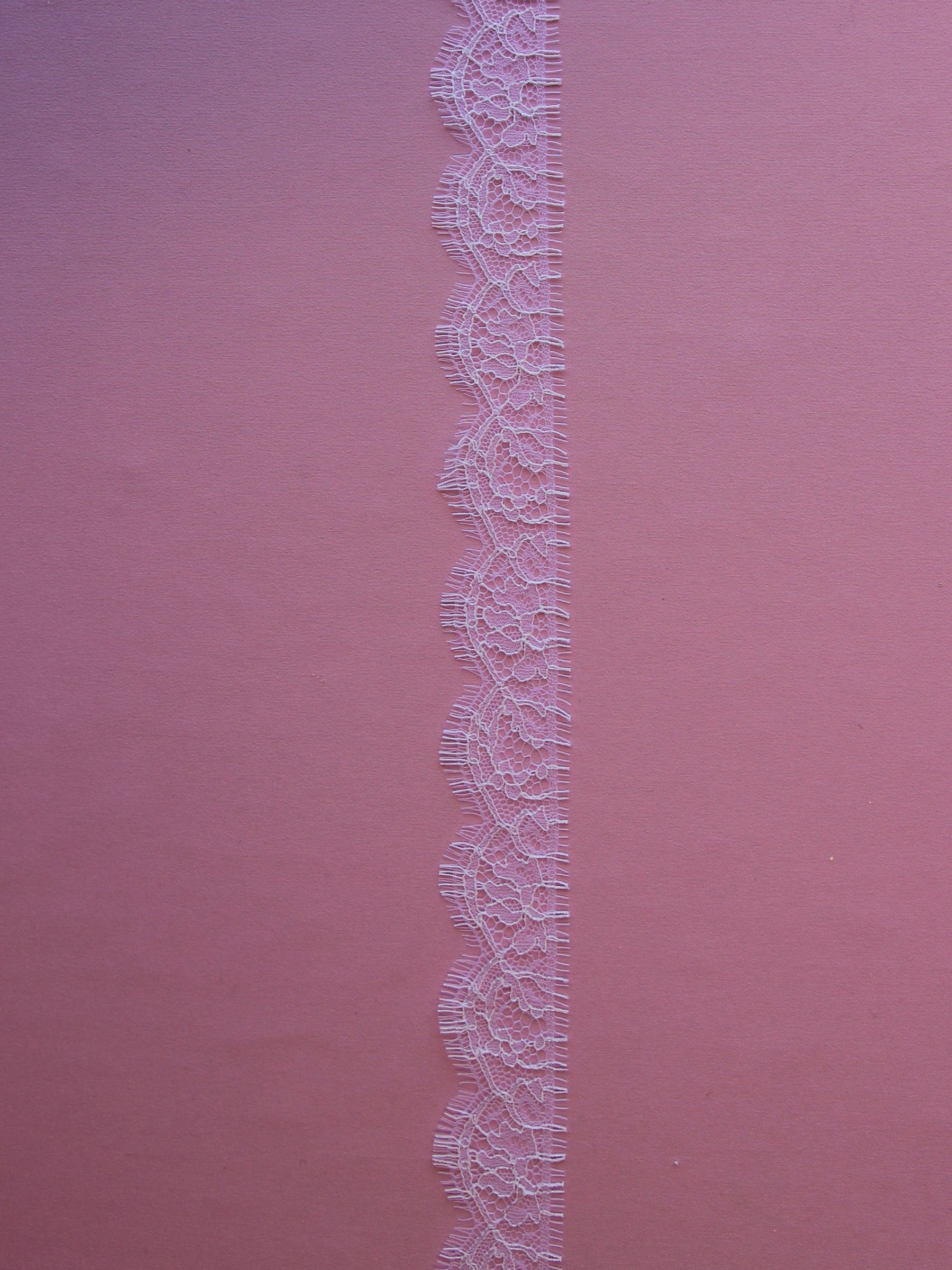 Weißer Chantilly-Spitzenbesatz – Anna
