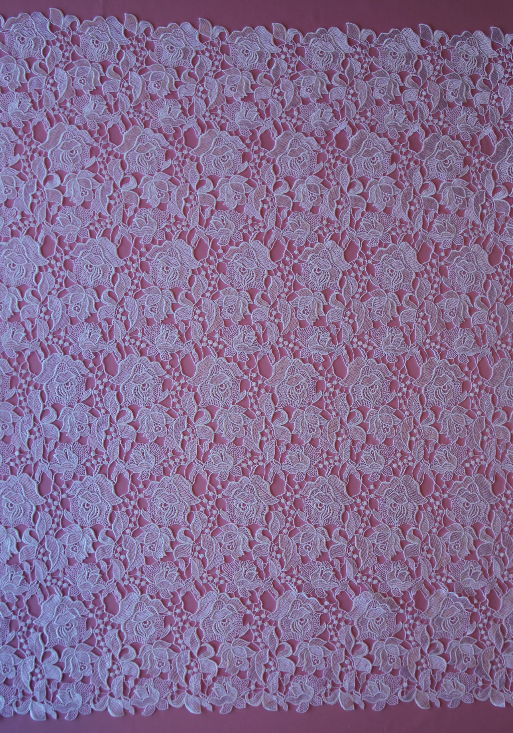 Weiße Guipure-Spitze – Emma