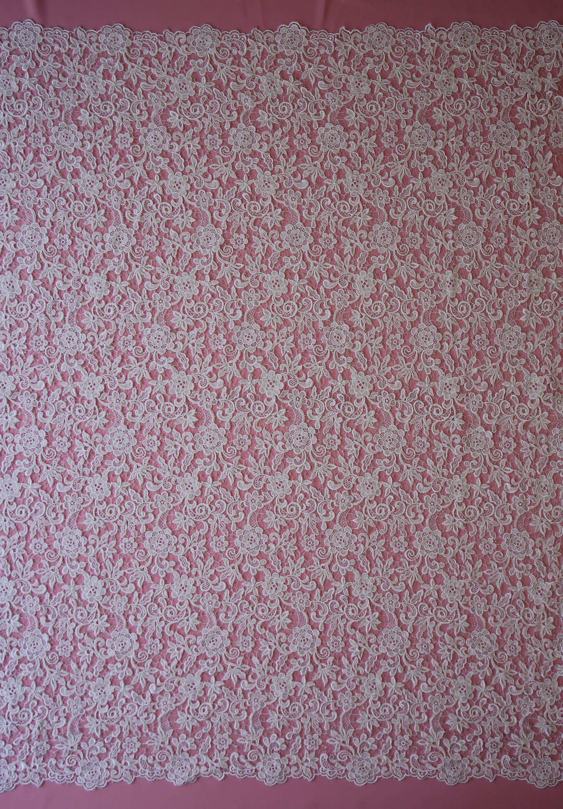 Weiße Guipure-Spitze – Lucy