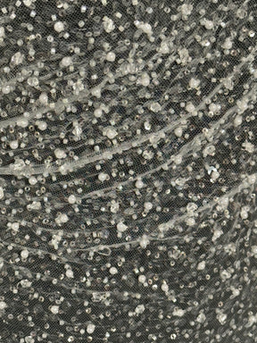 Elfenbeinfarbener Ombré-Tüll - Thalassa