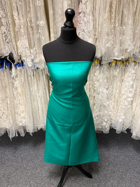 Jade-Dupion mit Polyester-Satin-Rückseite – Klarheit (P967)
