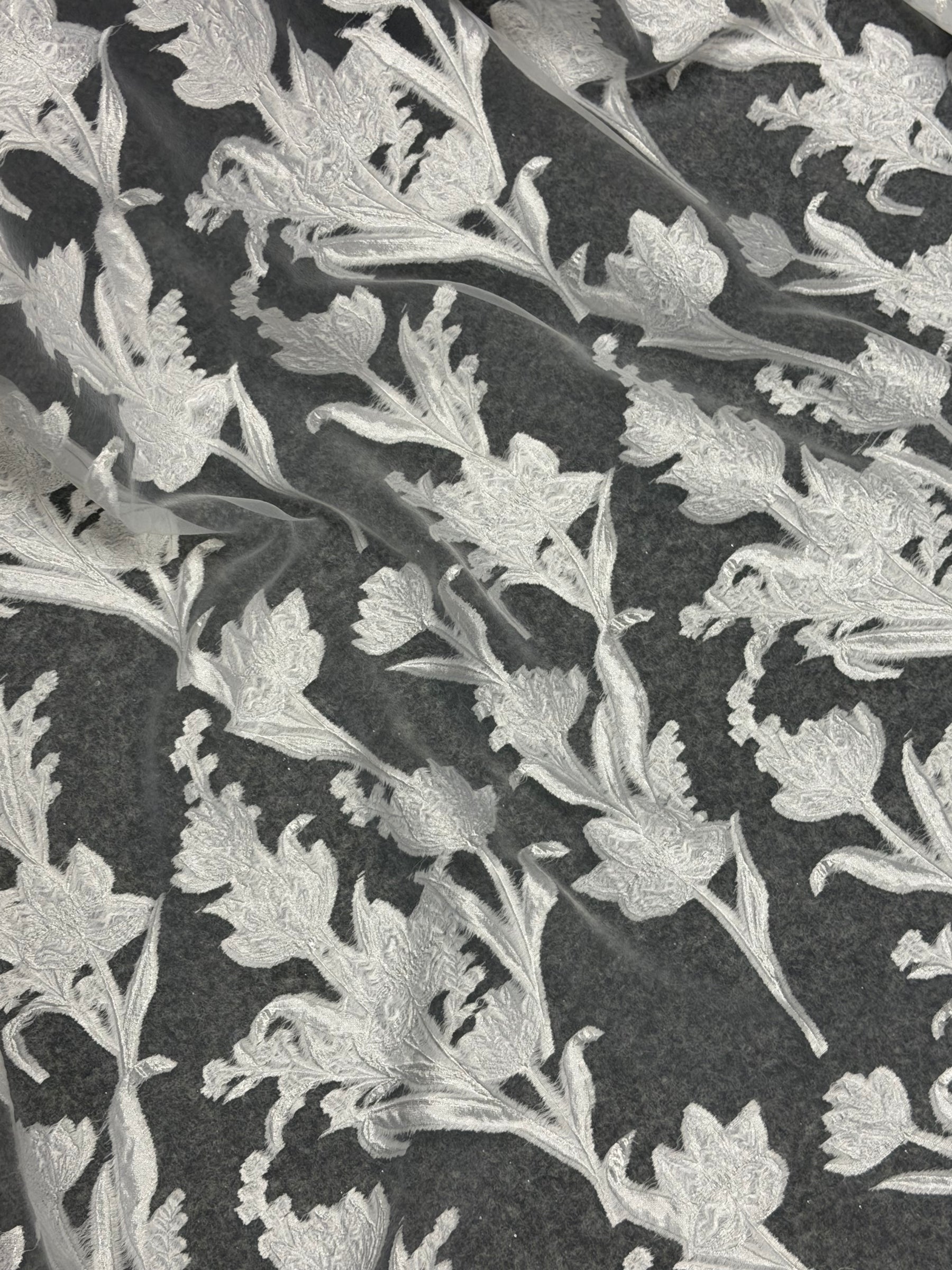 Elfenbein Jacquard Coupé Filé – Banks