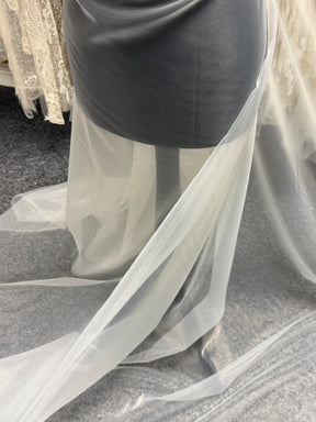 Elfenbeinfarbene Polyester-Organza - Ryder