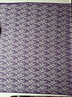 Lila Raschel-Spitze - P618