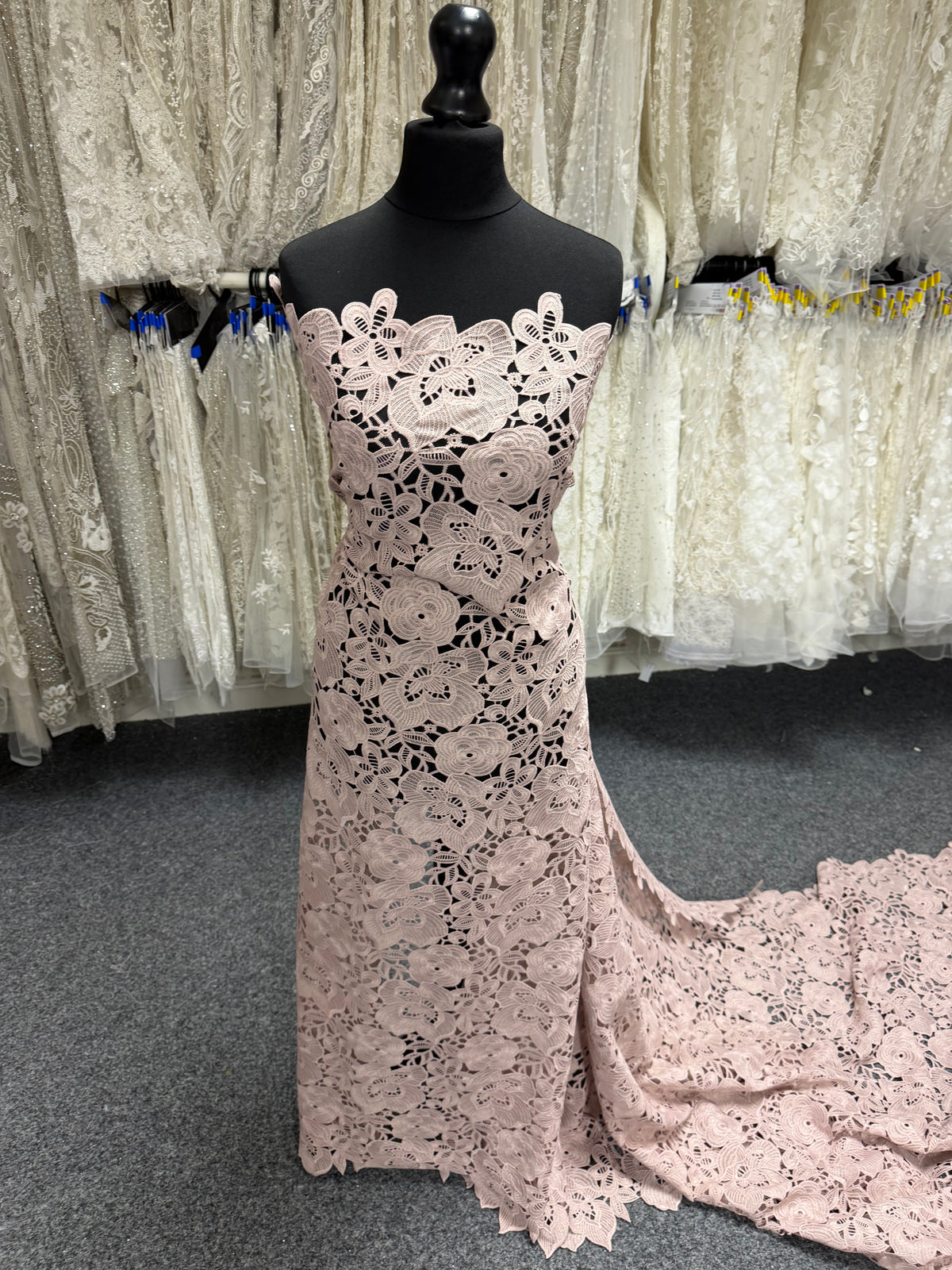 Dusky Rose Stretch-Guipüre-Spitze - LB2015