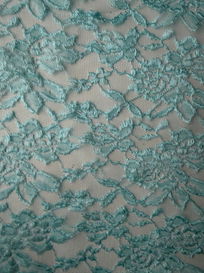 Aqua Raschel-Spitze – P618