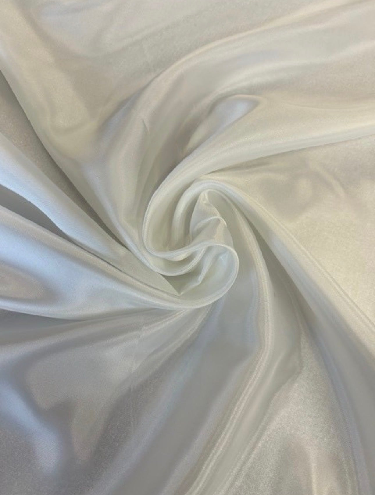 Deluxe-Elfenbein-Polyester-Satin-Stoff - Finesse 