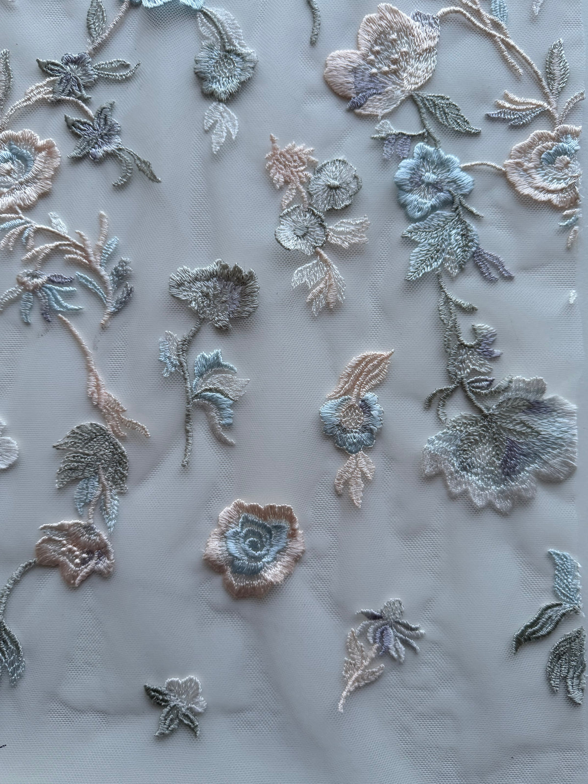 Mehrfarbige Stickspitze - EB5047