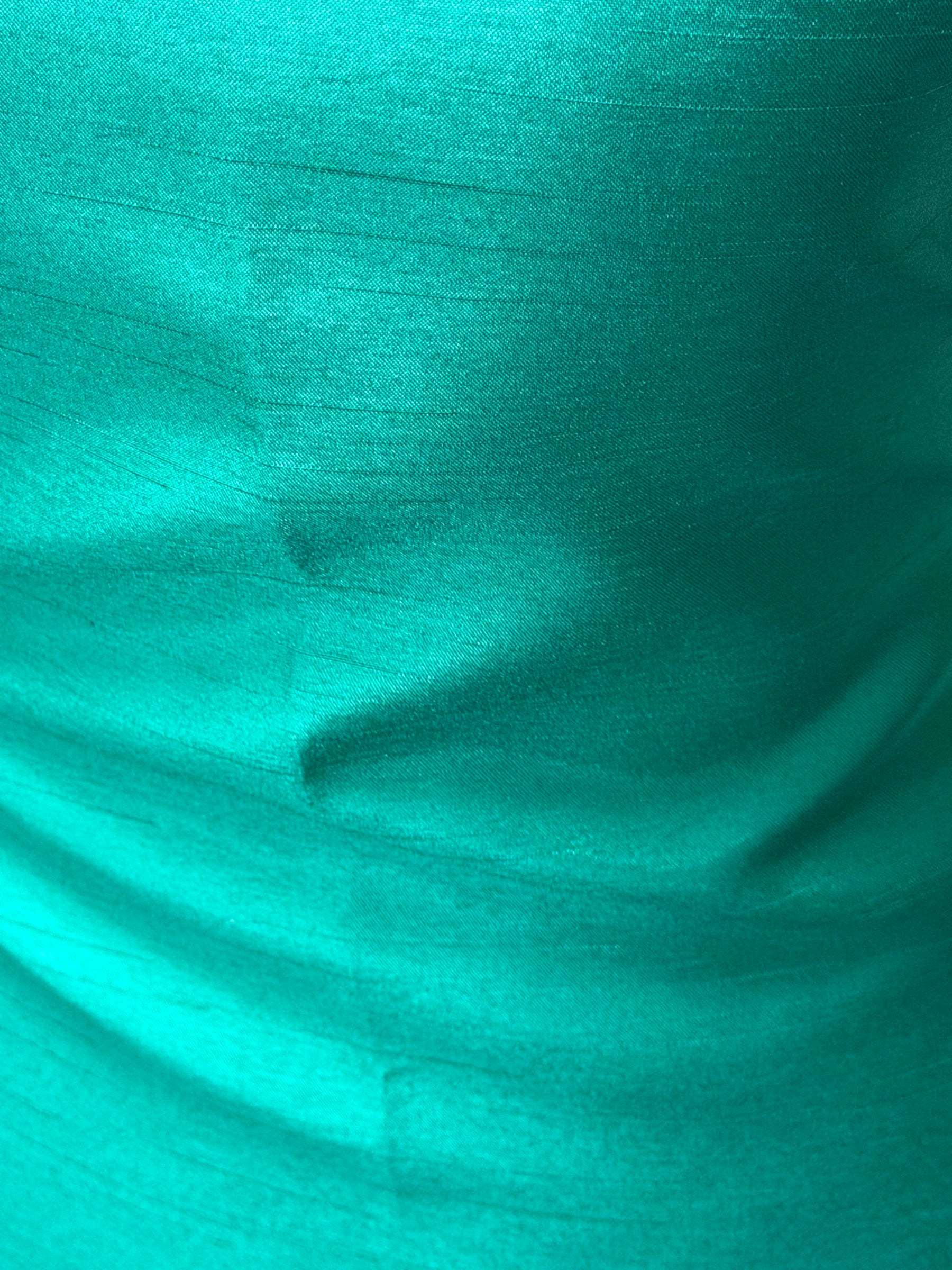 Jade-Dupion mit Polyester-Satin-Rückseite – Klarheit (P967)