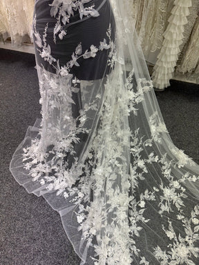 Ivory 3D Flower Lace - Oktober