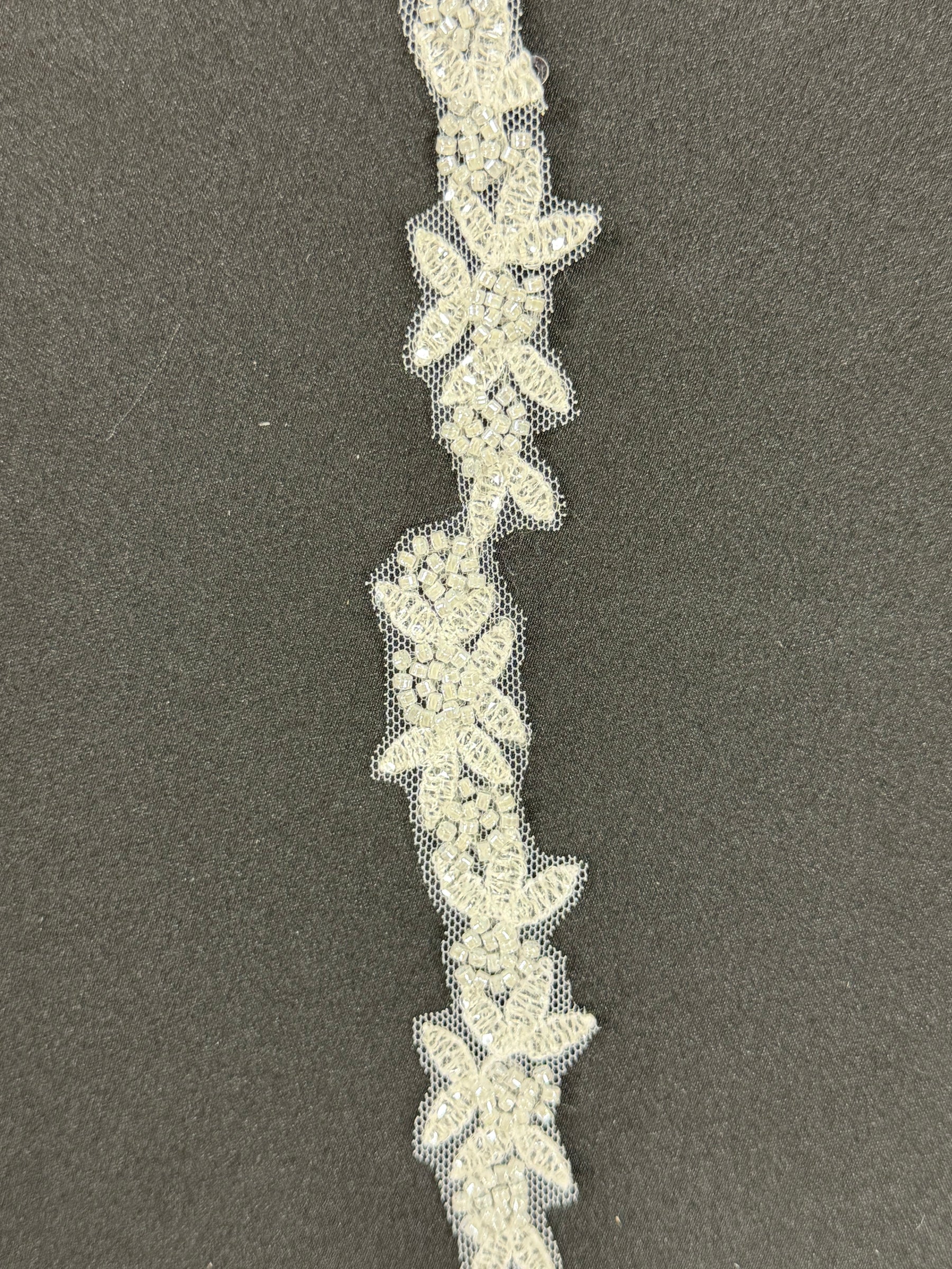 Elfenbeinperlen-Spitzenborte - EH2013