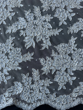 Elfenbeinfarbene Kordelspitze - Bernice (CF)