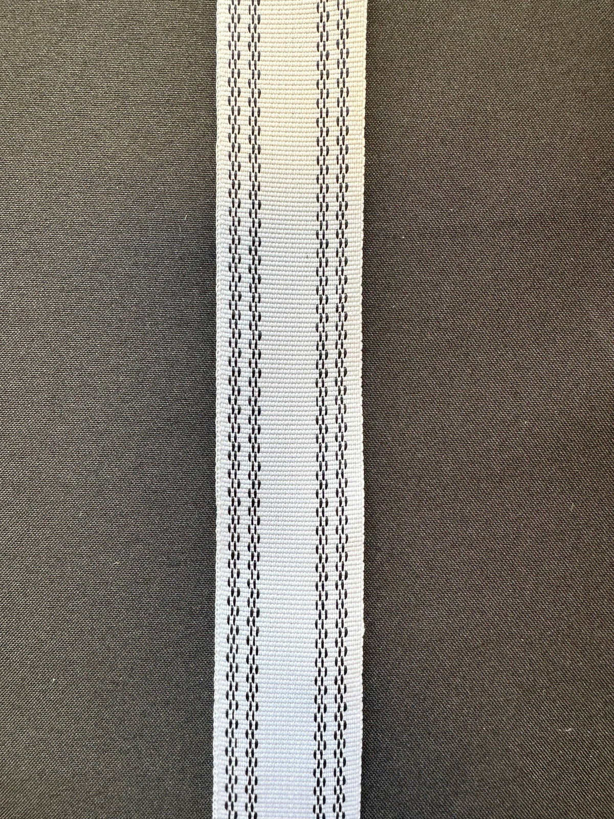 Weiß 25 mm gerade Petersham - A14