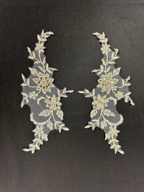 Applikationen mit Kristall- und Paillettenverzierungen - AP 8270 (CF)