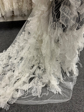 Elfenbeinfarbene 3D-Spitze – Fallon