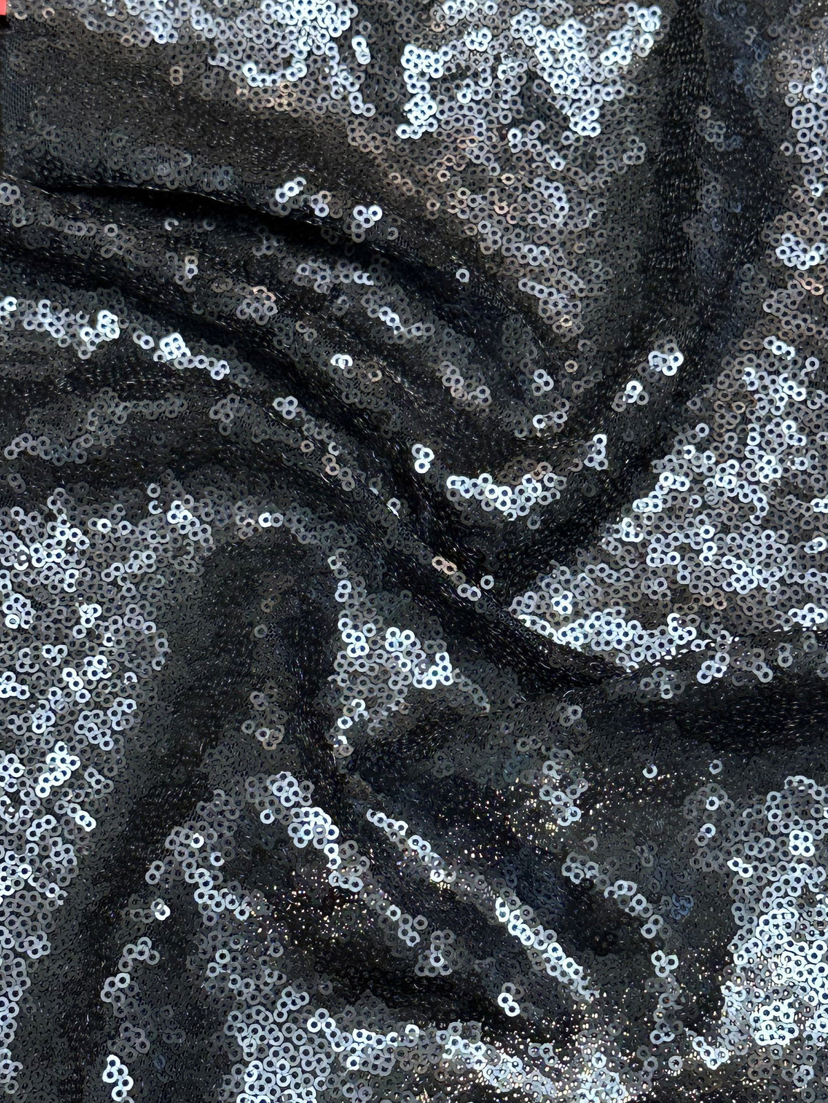 Marineblauer Paillettentüll - Luxor (CF)