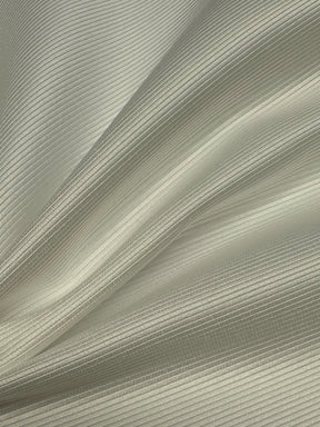 Elfenbeinfarbenes Polyester-Ripsband – Accolade