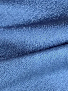 Luftwaffenblaues Polyester-Crêpe – Temple