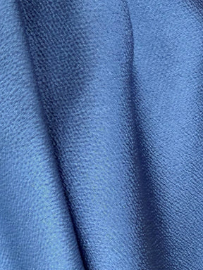 Luftwaffenblaues Polyester-Crêpe – Temple
