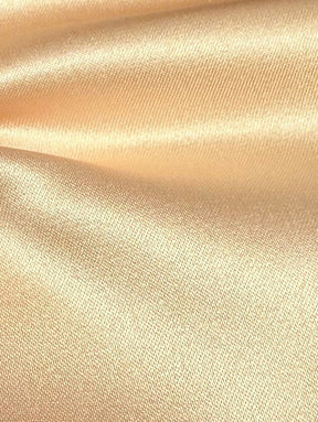 Aprikosenfarbener Polyester-Satin – Kanada