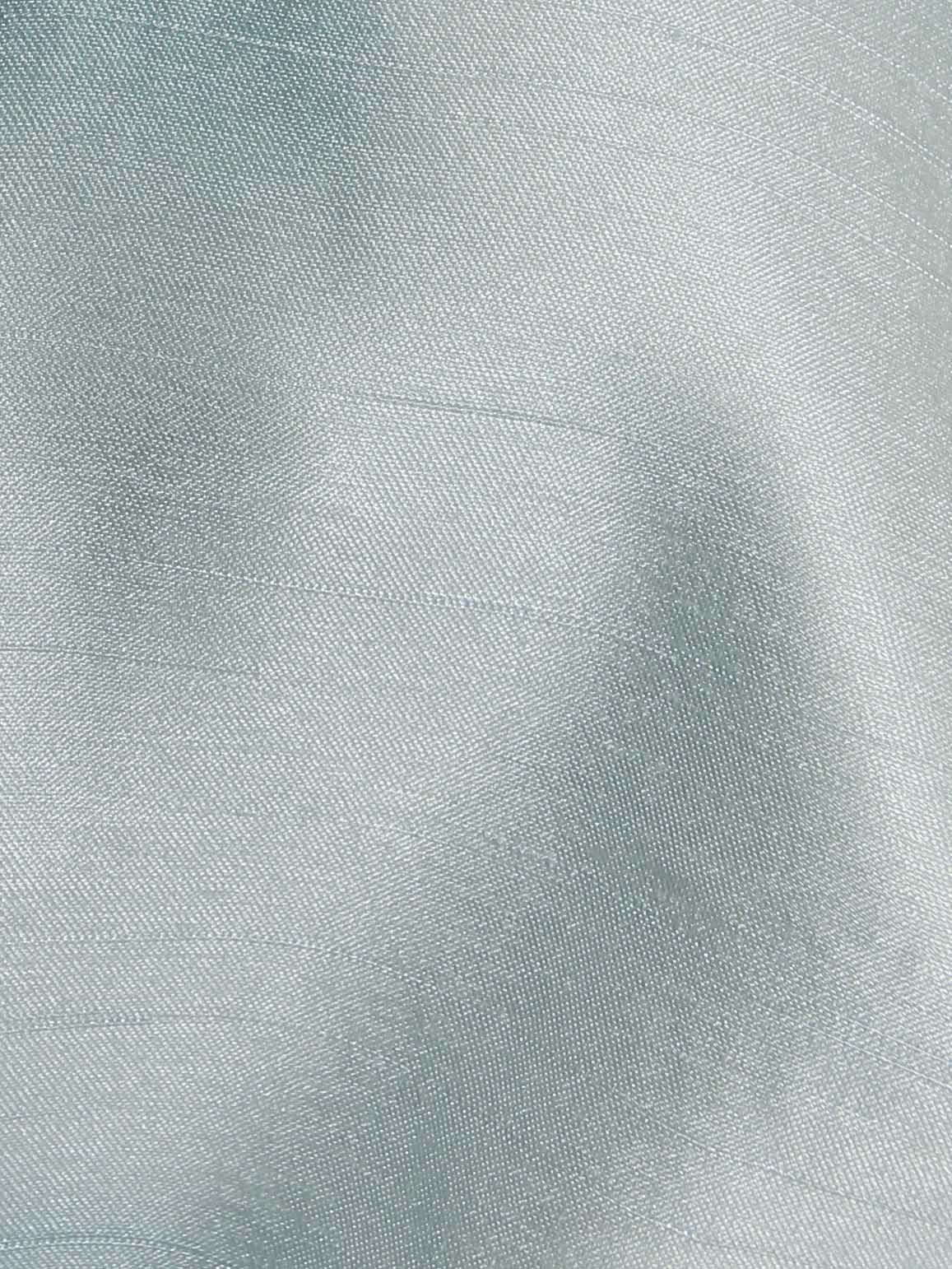Aquamariner Dupion mit Polyester-Satin-Rückseite – Klarheit