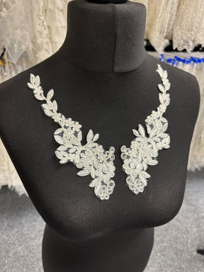 Ivory Corded Lace Appliques - Aspiration