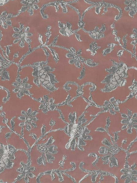 Kupfer/Elfenbein/Gold Metallic Jacquard – BR1007