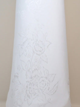 Elfenbeinfarbener italienischer Brokat - BR1014