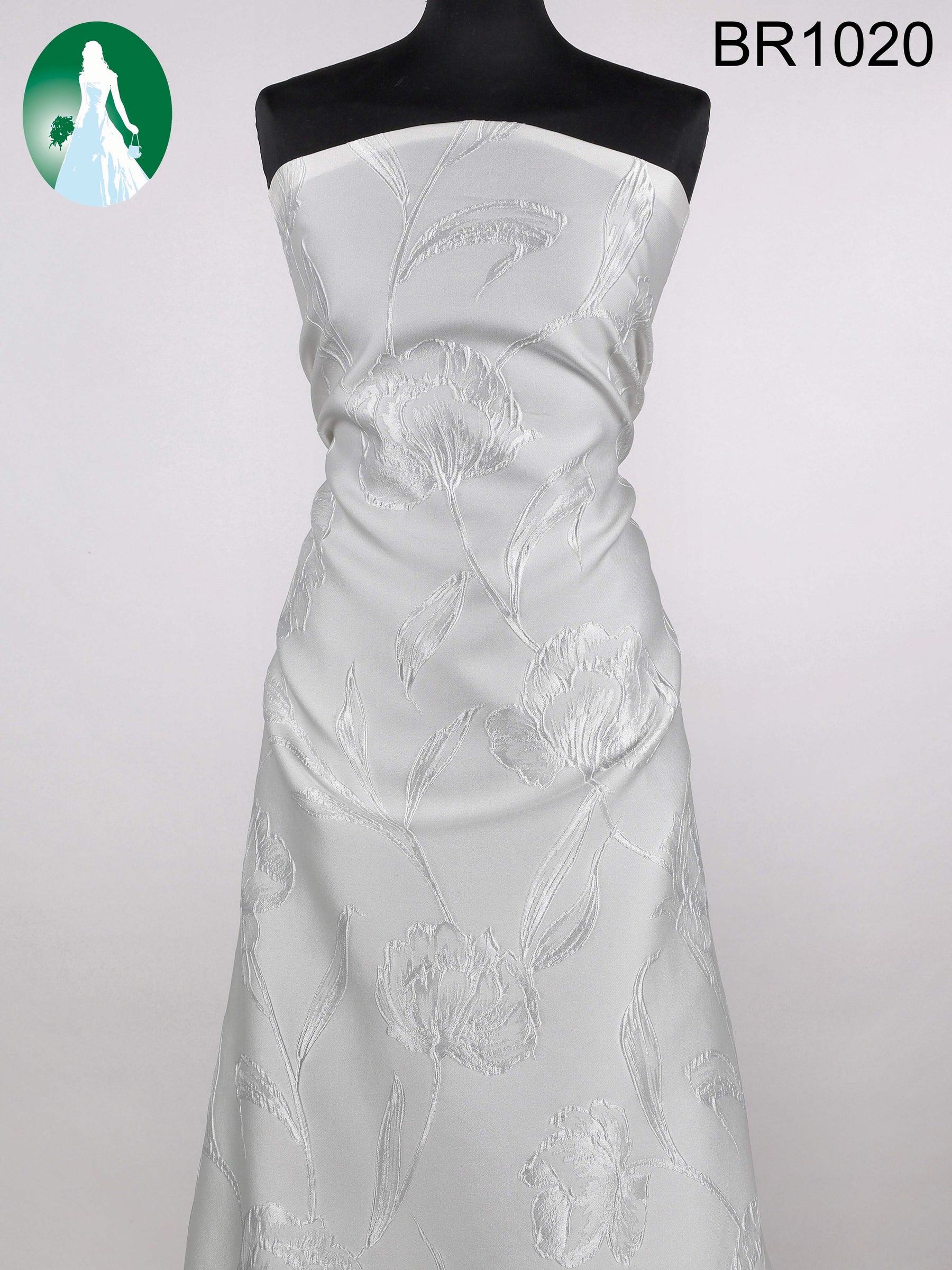 Ivory Italian Silk Blend Brocade - BR1020